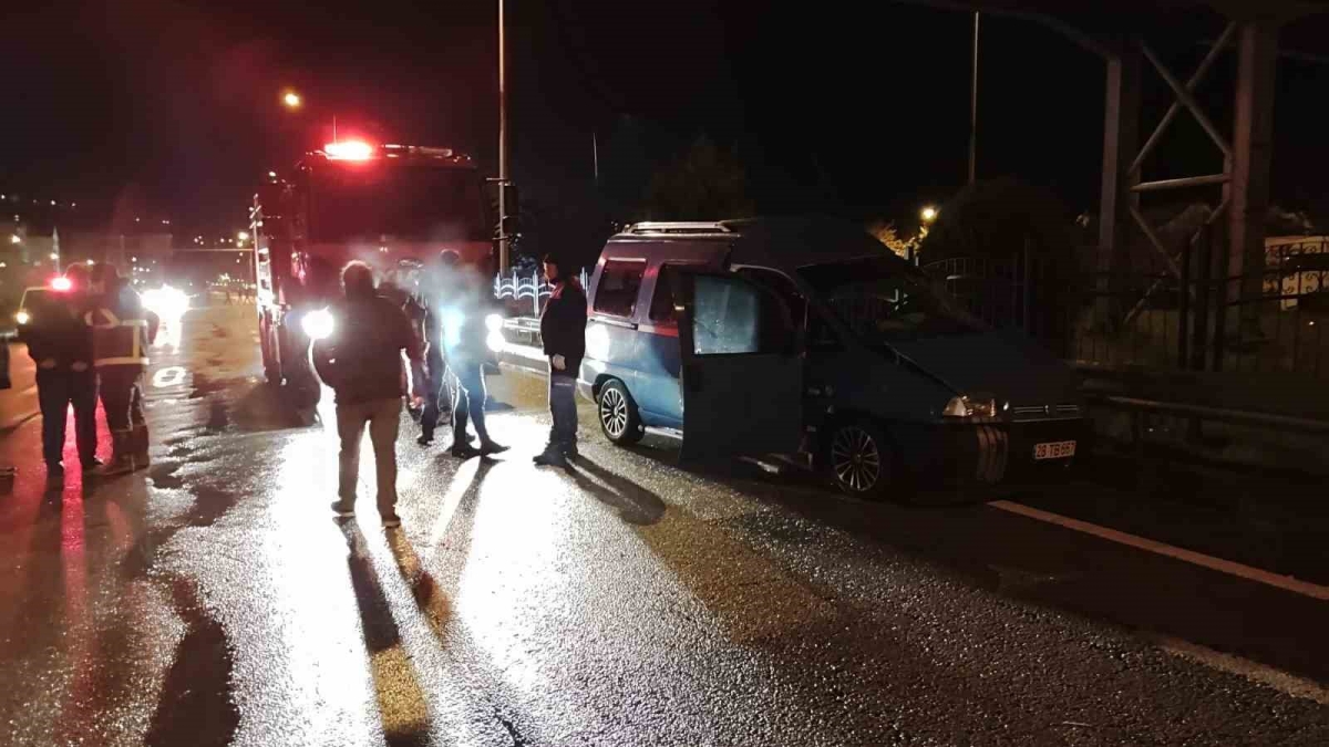 Giresun’da trafik kazası: 1 ölü
