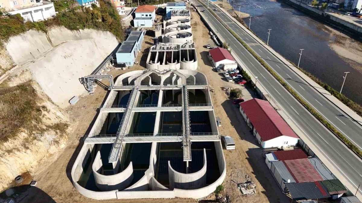 Giresun’da kendi elektriğini üretecek Atık Su Arıtma Tesisinde test aşamasına geçildi
