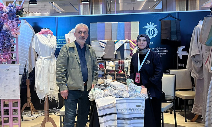 Şebinkarahisar’ın Tarihi Tamzara Dokuması Büyük İlgi Gördü