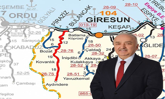 Kovanlık-Aydındere Yolunda Dev Yatırım: 1,5 Milyar TL’lik Proje Başladı