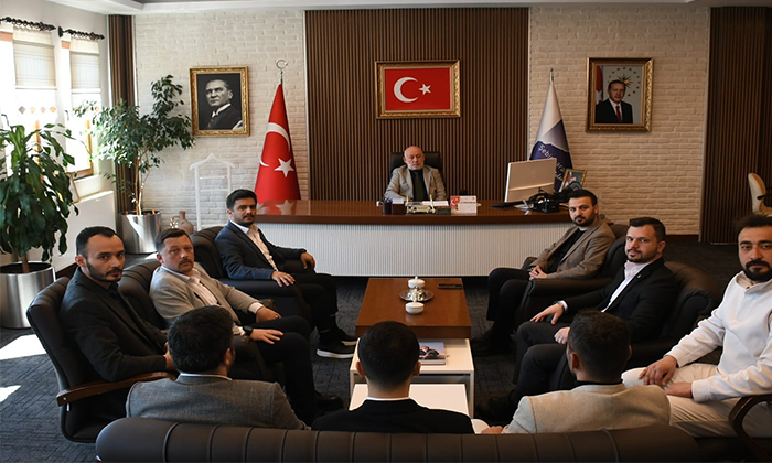 TÜGVA’dan Şebinkarahisar Belediyesine Ziyaret: Gençlik Projeleri Masaya Yatırıldı