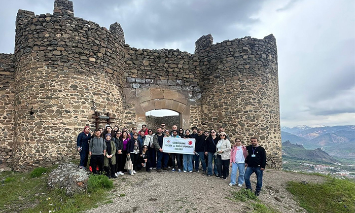 Rota Şebinkarahisar: 40 Kişilik Dev Grup İlçenin Tarihine Yolculuk Yaptı