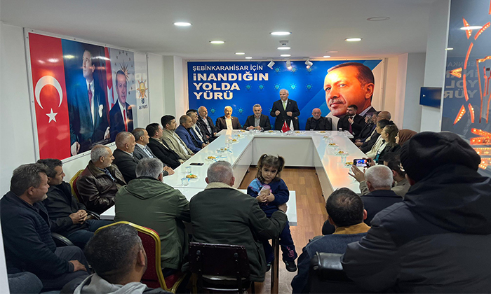 Şebinkarahisar AK Parti’de Kurban Bayramı Coşkusu