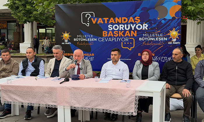 Şebinkarahisar’da Ortak Akıl Toplantısı: Vatandaş Sordu, Başkan Ömer Şentürk Cevapladı