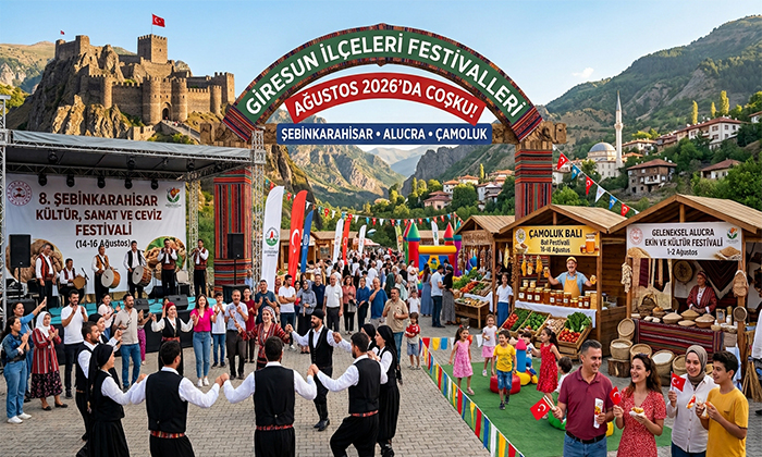 Giresun’un İlçelerinde Festival Coşkusu: Ağustos Ayında Şenlikten Şenliğe Koşulacak