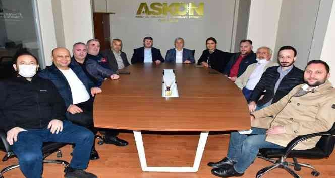 Giresun istihdamına katkı sağlayan ASKON'a AK Parti'den ziyaret