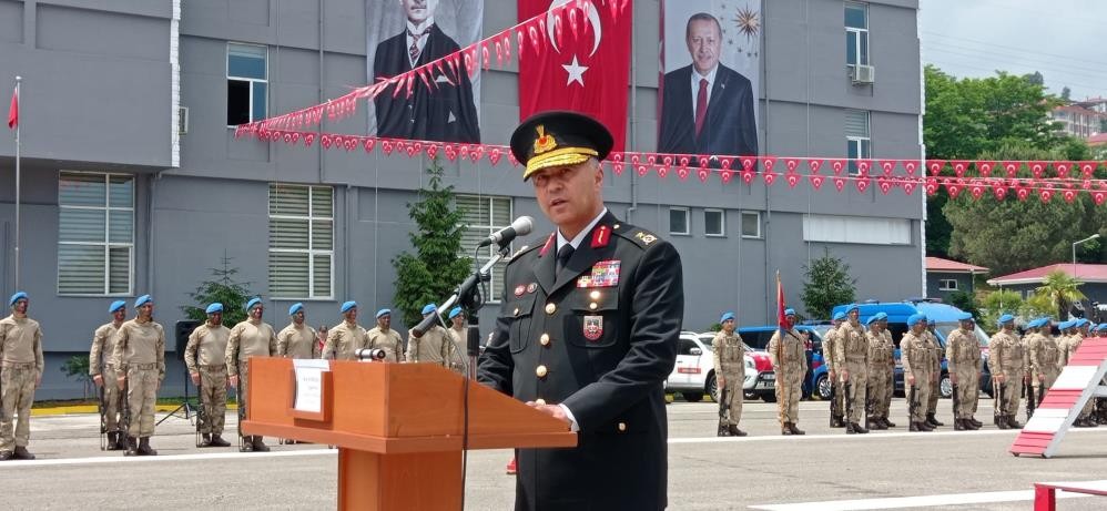 Giresun Jandarma'da görev değişimi   