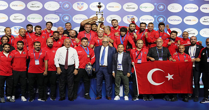 Türkiye Grekoromen Stil A Milli Takımımız Dünya Şampiyonu