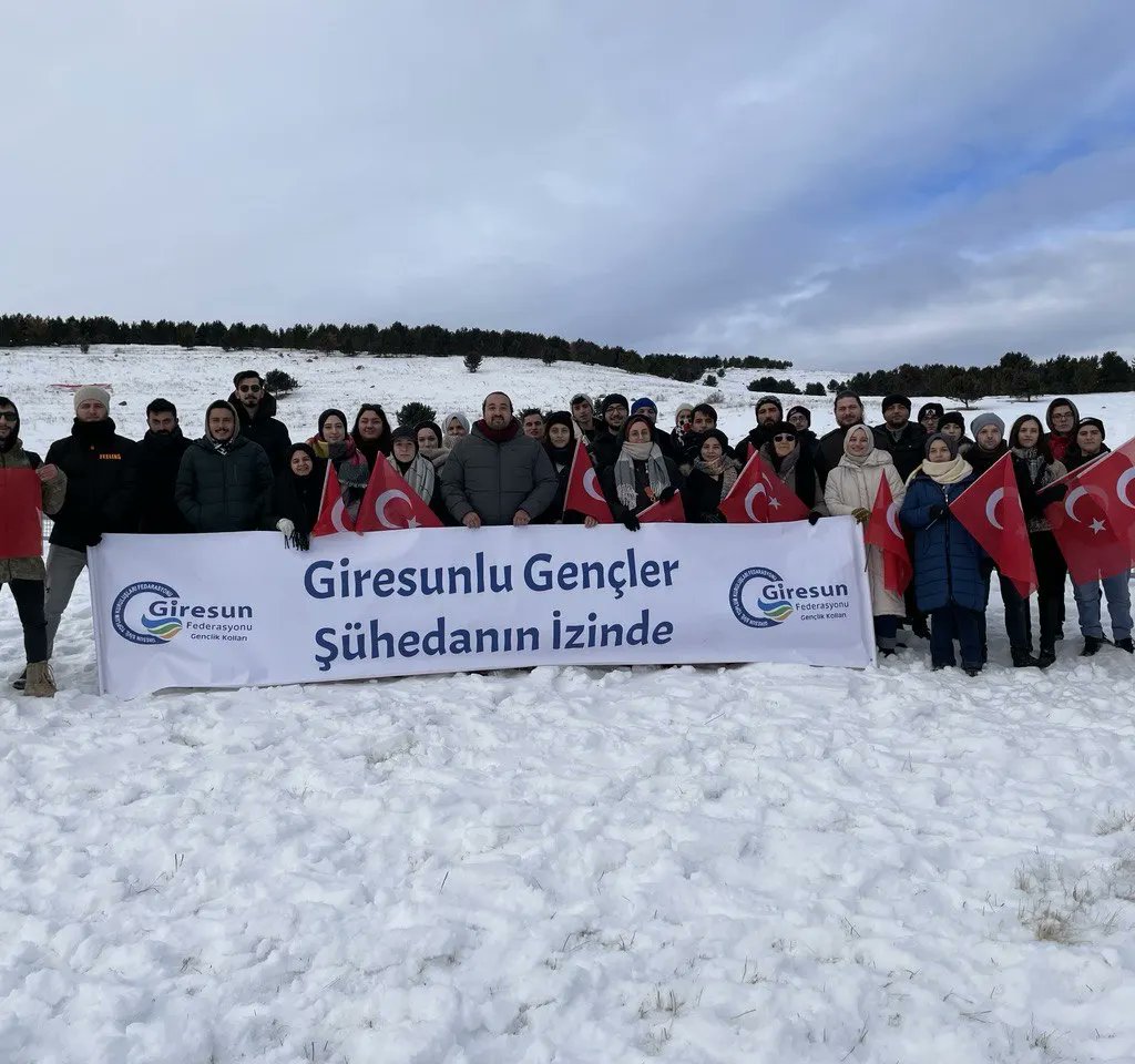 Giresun gençliği Sarıkamış Şehitliğinde