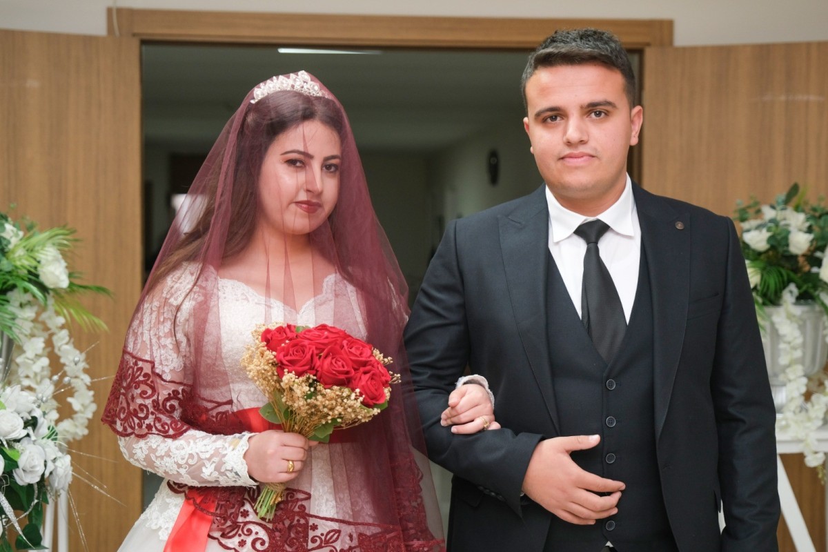 Depremzede gençlerin nikahı Giresun’da kıyıldı  