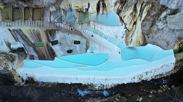 Giresun’un Pamukkale’si turizm sezonuna hazırlanıyor