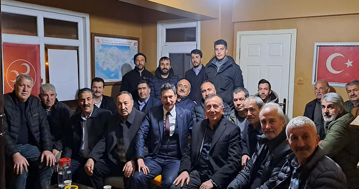 MHP Giresun Milletvekili Adayı Ertuğrul Gazi Konal, Şebinkarahisar Halkıyla Buluştu