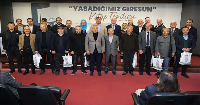Giresun’un değerlerinin kayıt altına alındığı kitabının lansmanı gerçekleştirildi