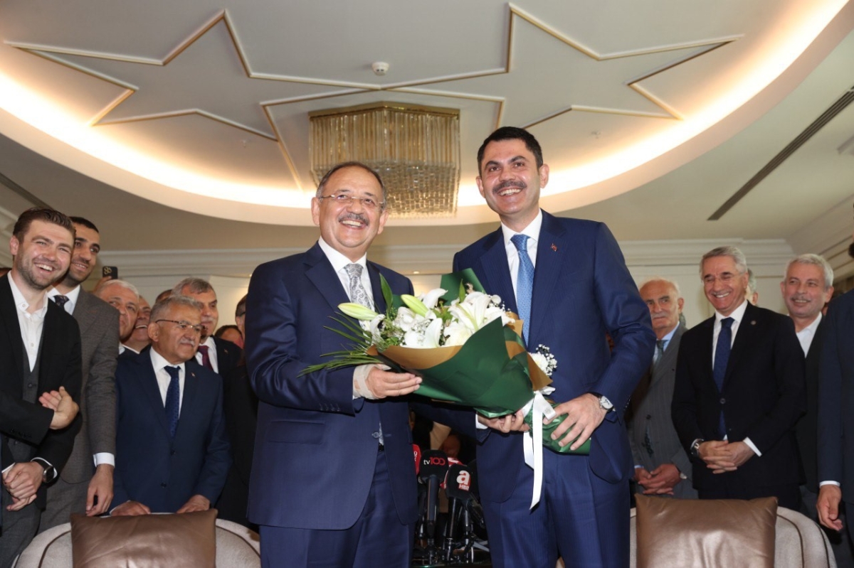 Çevre, Şehircilik ve İklim Değişikliği Bakanlığında devir teslim töreni
