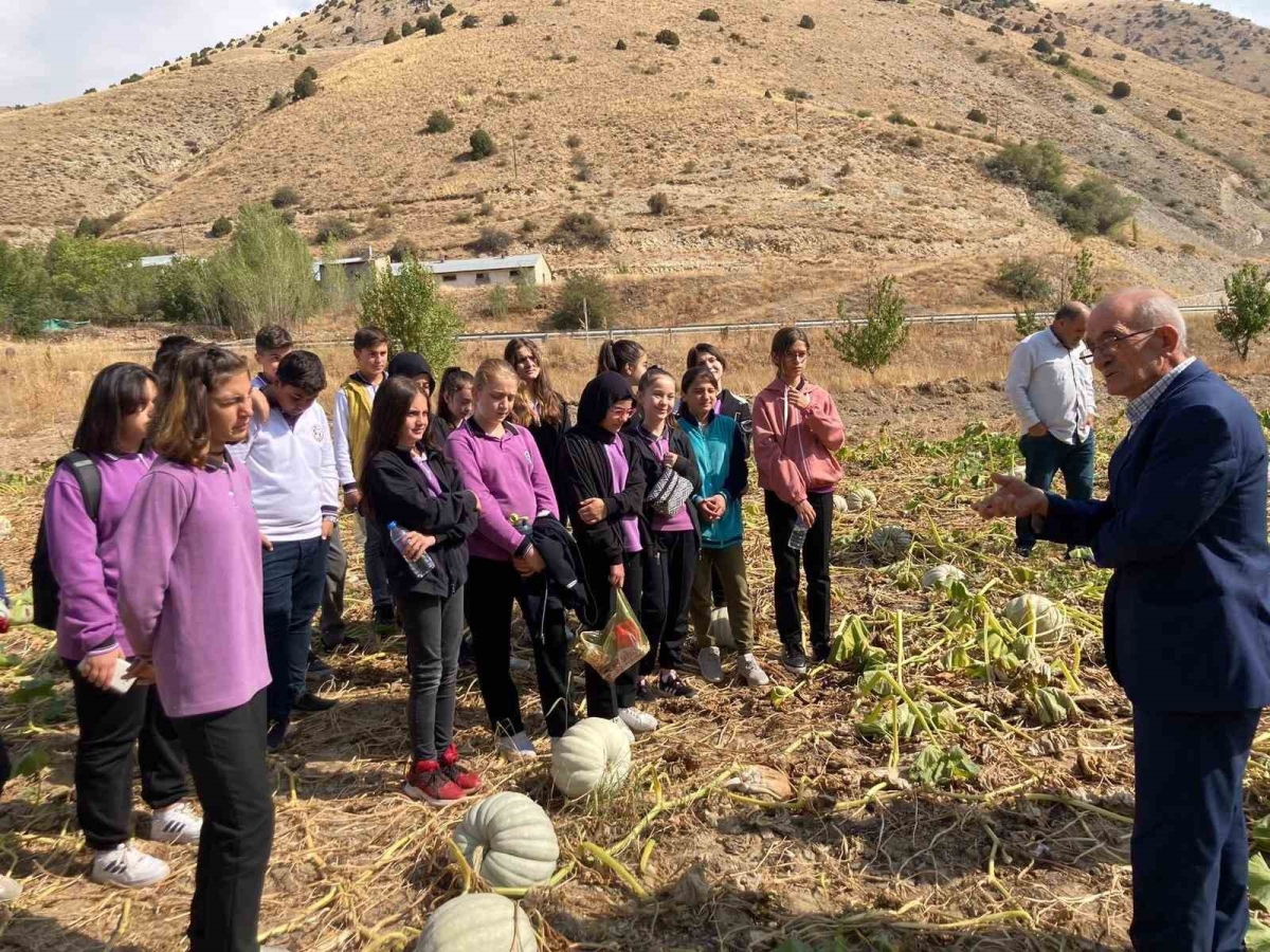 Tarlada ata tohumun ve organik tarımın önemi anlatıldı
