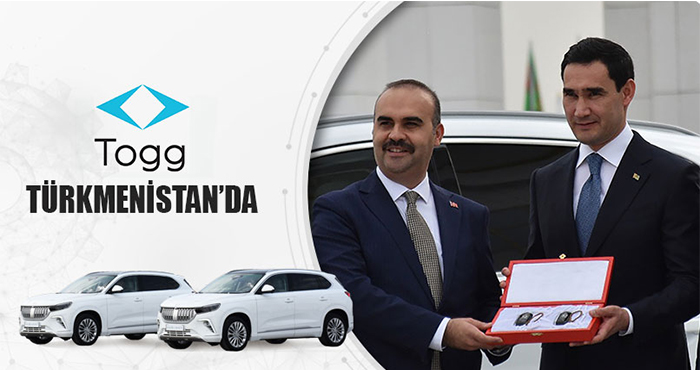 Togg, Azebaycan ve Kazakistan'dan sonra Türkmenistan'da 