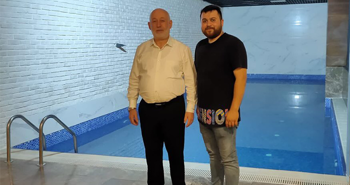 Şebinkarahisar Belediyesi Şehir Hamamı ve yüzme havuzu hizmete açıldı