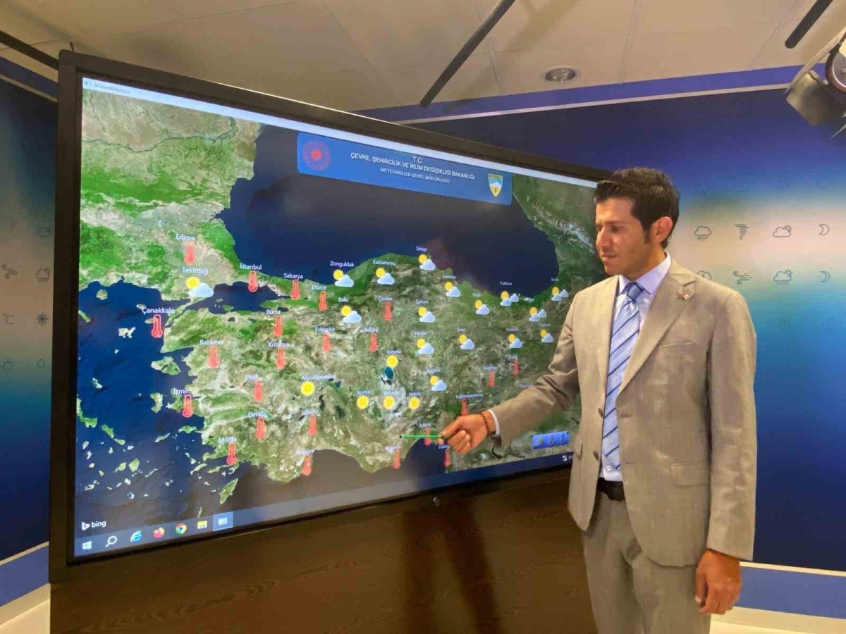 Sıcaklıklara karşı vatandaşları uyardı
