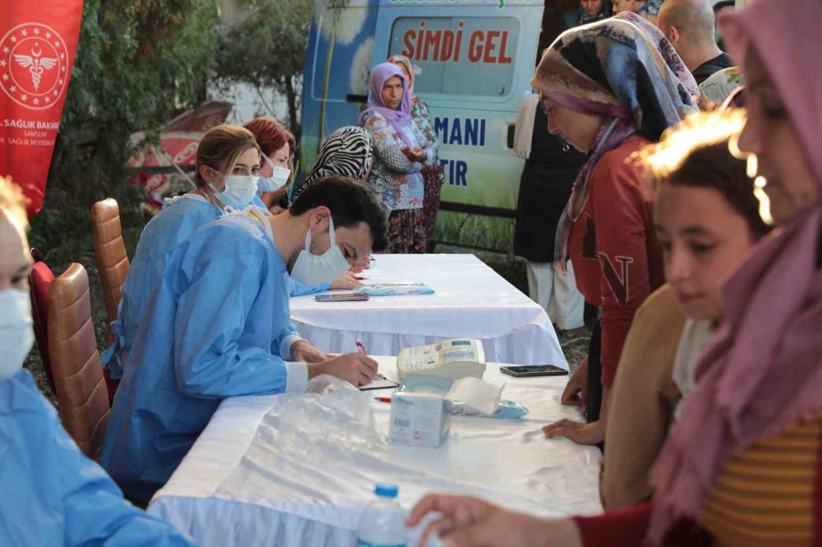 Mevsimlik tarım işçilerine sağlık taraması
