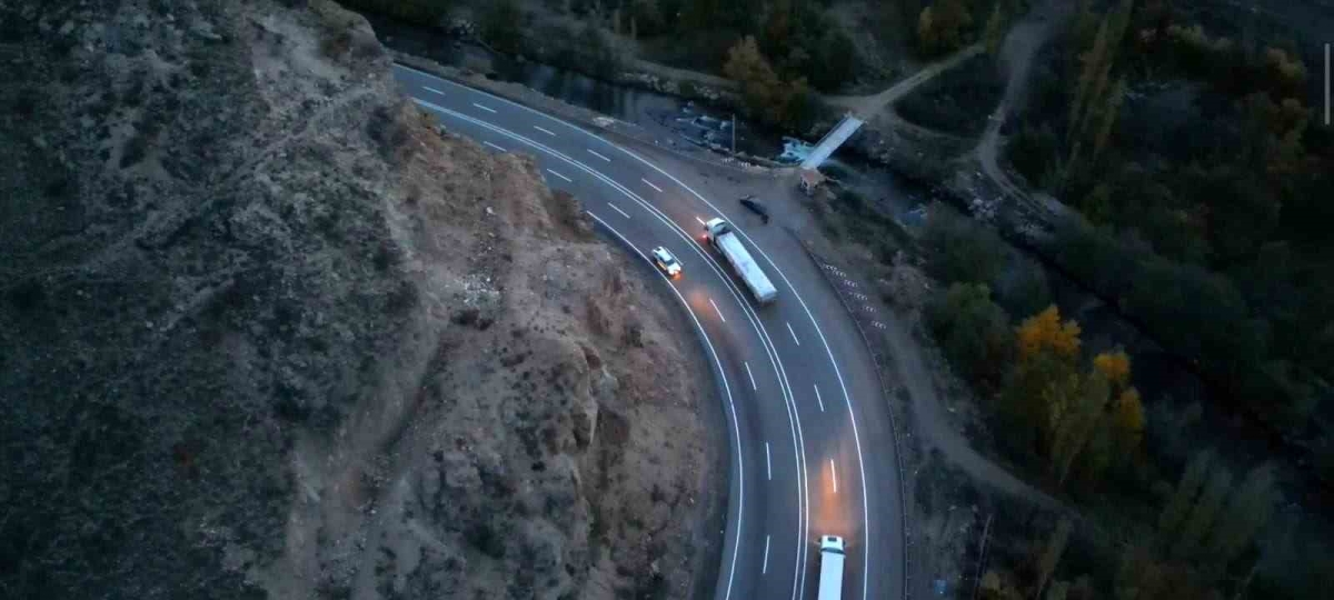 Ölüm virajı olarak bilinen yol artık güvenli
