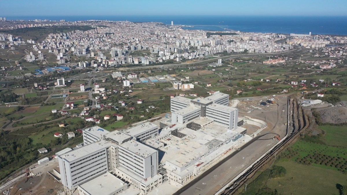 Samsun Şehir Hastanesinin yüzde 85’i tamamlandı
