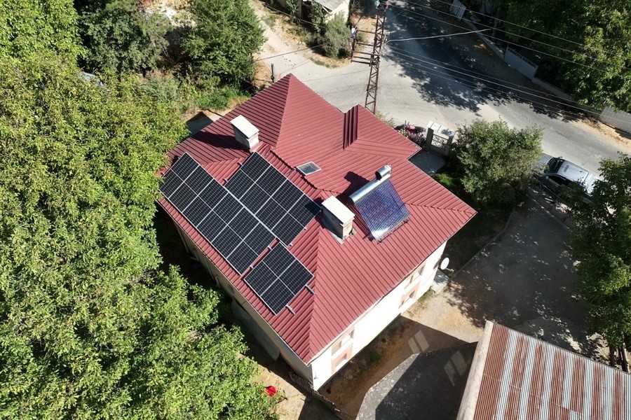 O köyde artık elektriğe ücret ödemeyecekler
