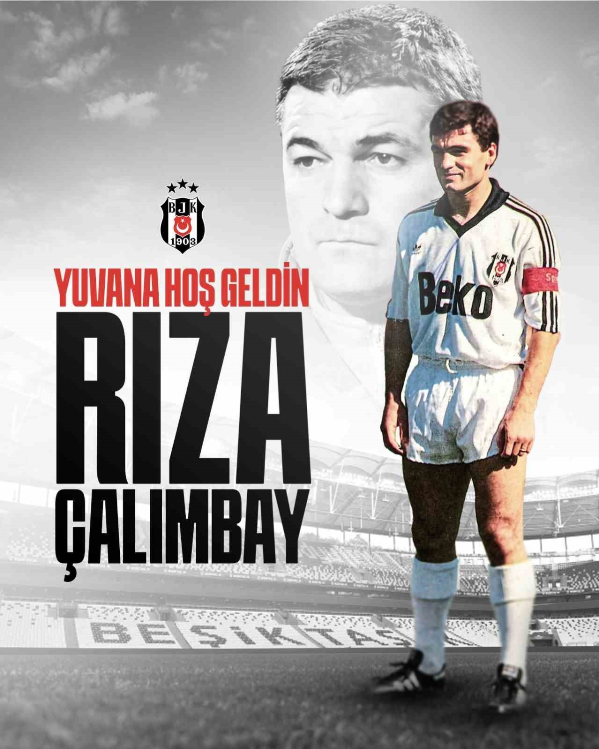 Beşiktaş’ın yeni teknik direktörü Rıza Çalımbay oldu
