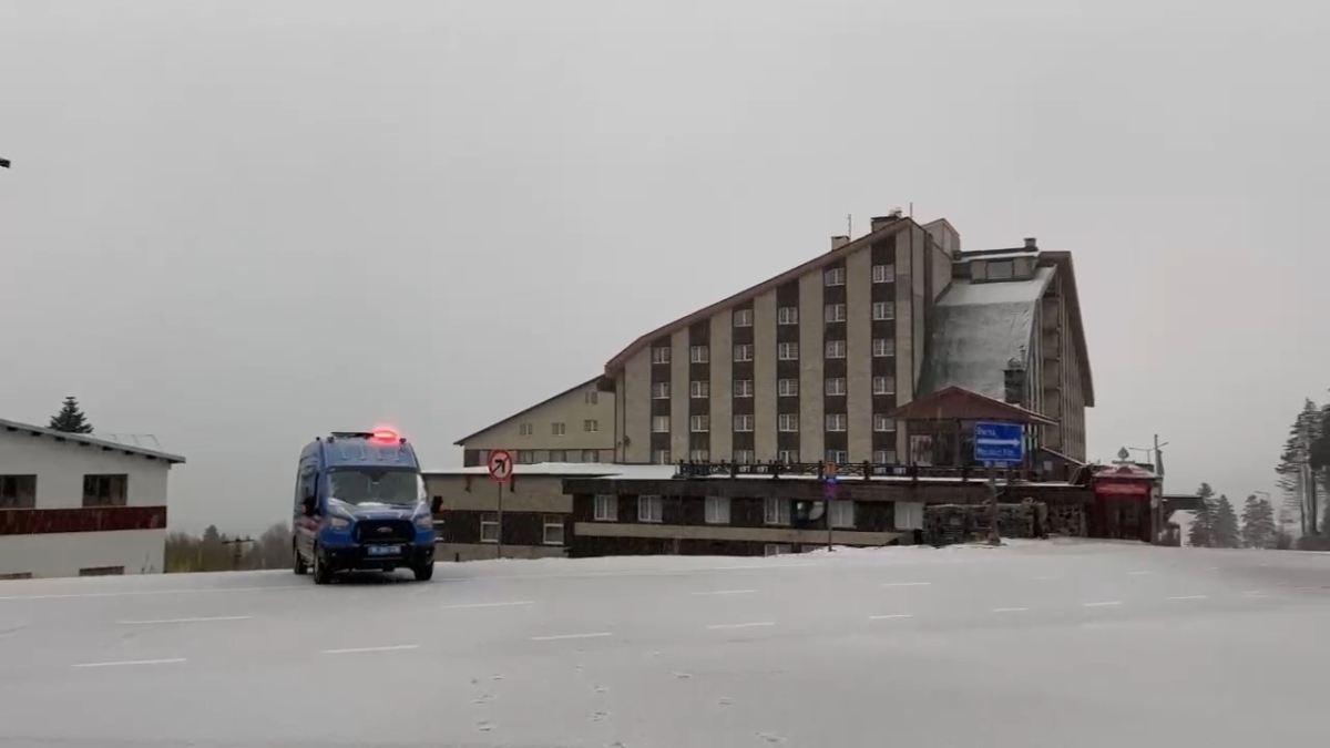 Uludağ’da kar yağışı etkili oluyor
