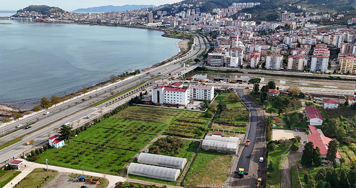 Giresun’da Yeni İmar Yolu Tamamlandı