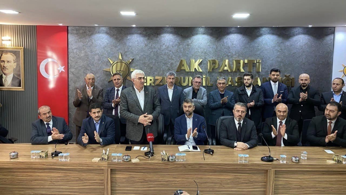 Erzurum’da DEVA Partisi’nden AK Parti’ye katılım
