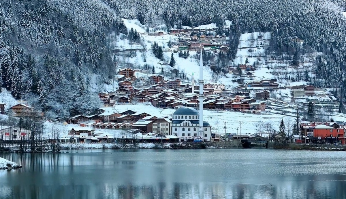 Uzungöl’den kar manzaraları
