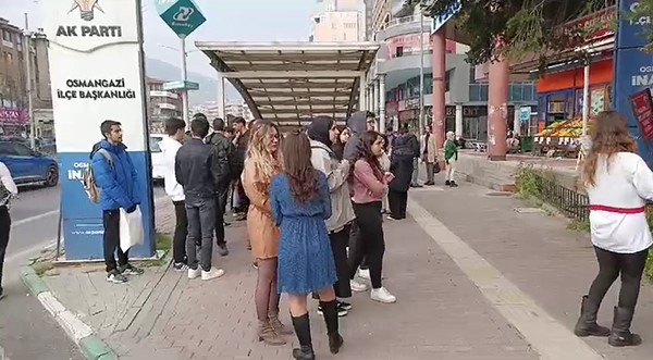 Gemlik merkezli 5.1 büyüklüğünde deprem
