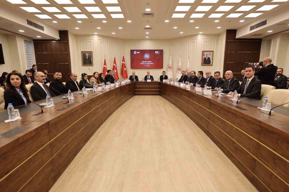 Asgari Ücret Tespit Komisyonu ikinci toplantısı Pazartesi başlayacak
