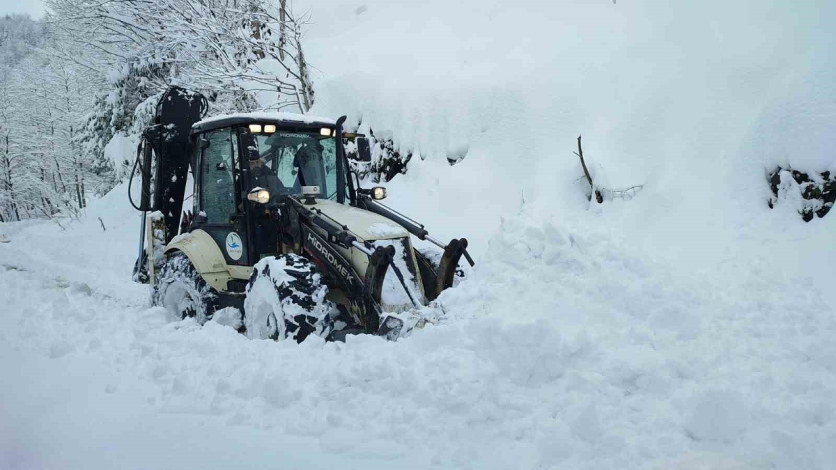 Rize’de 31 köy yolu kar nedeniyle ulaşıma kapandı
