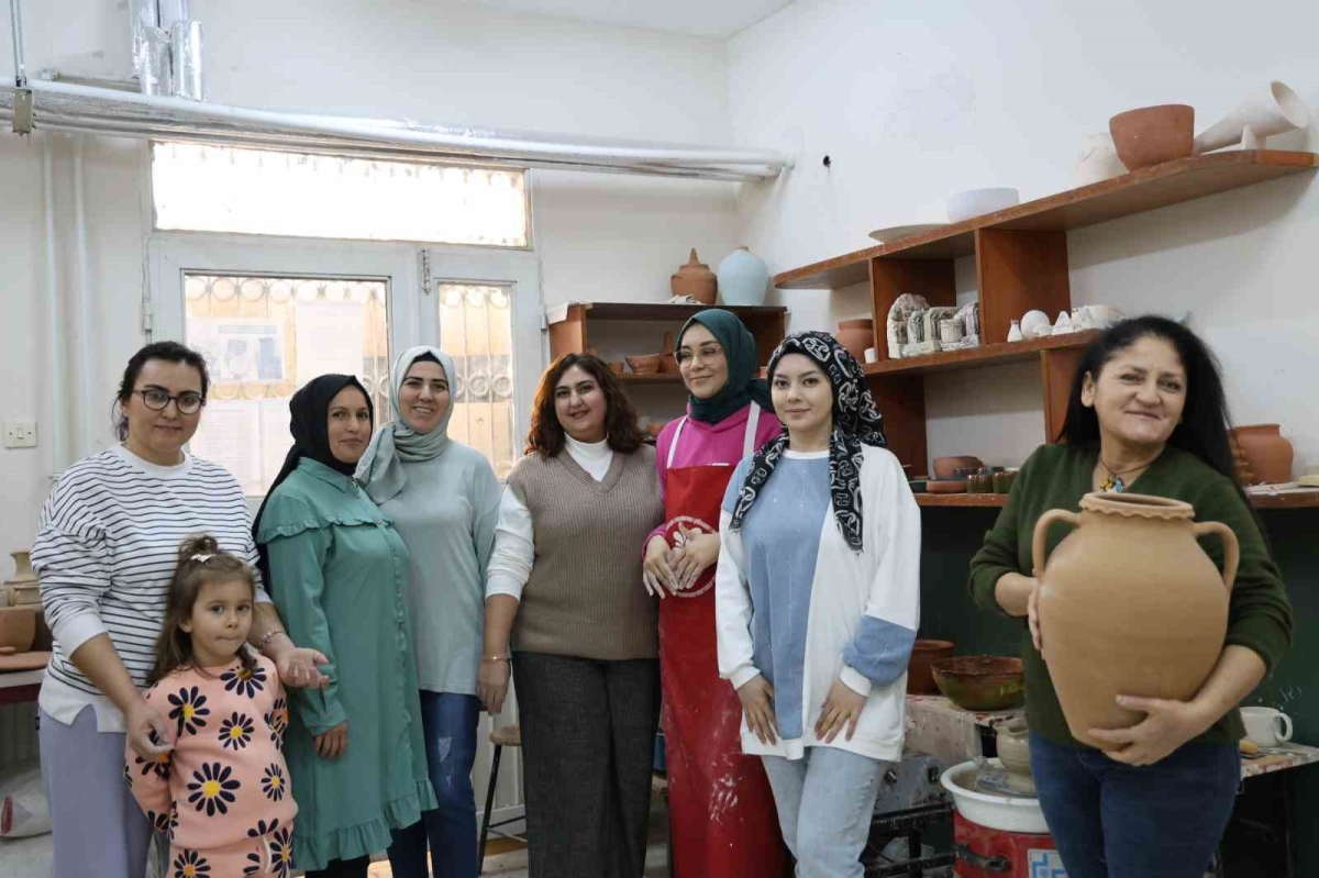 Yok olmaya yüz tutan çömlekçilik kadın eliyle yeniden doğuyor
