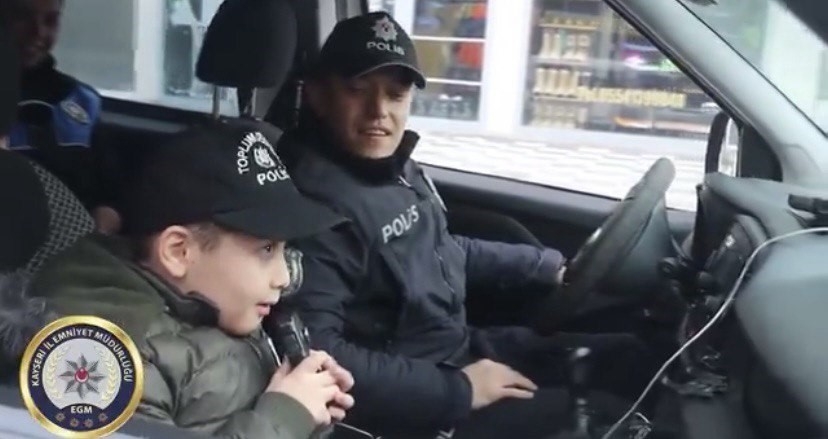 Küçük Batu’nun hayali gerçekleşti
