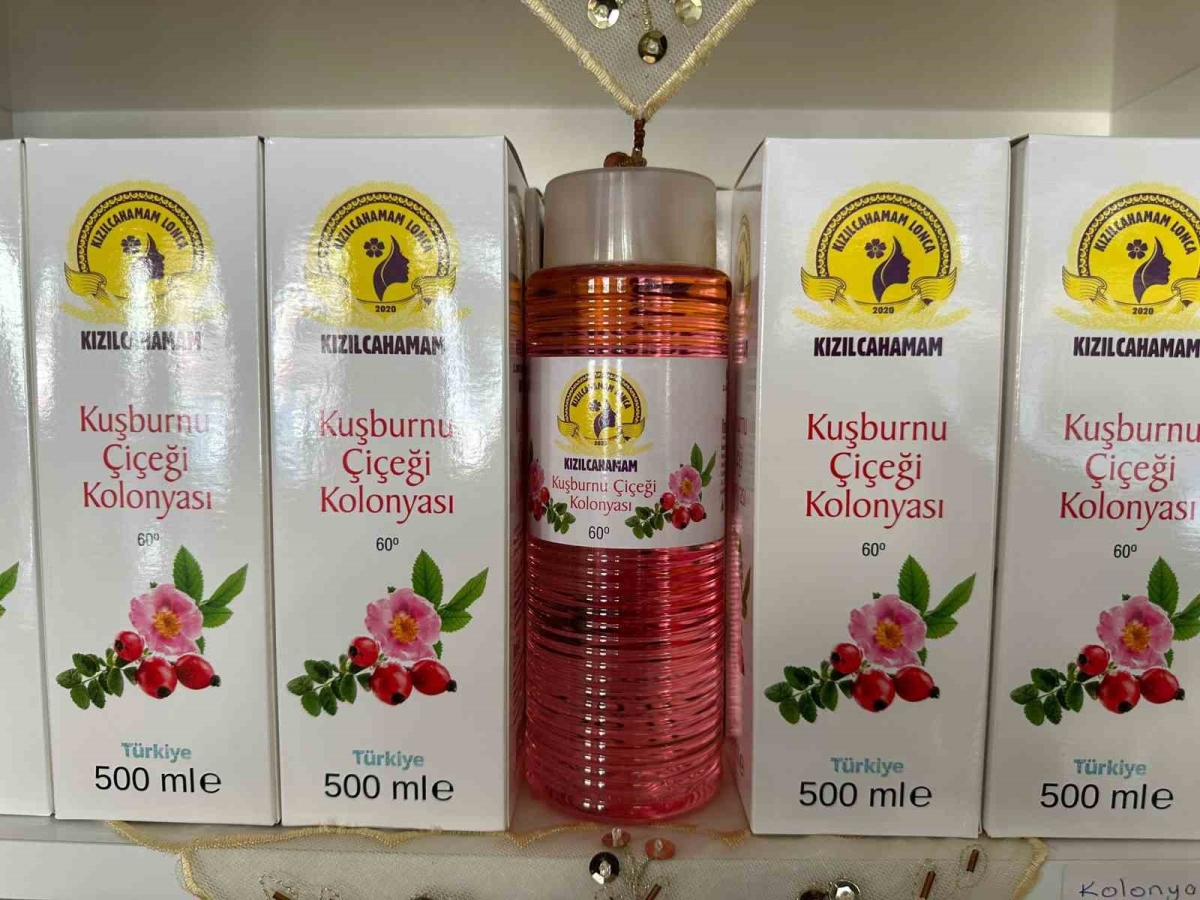 Çamdan sonra kuşburnunun da kolonyası yapıldı
