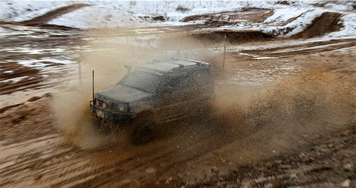 Vali Off-Road parkurunu test etti   