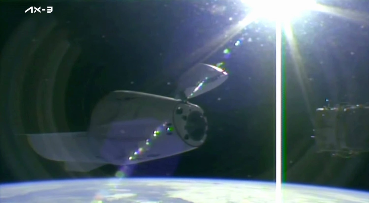 Astronot Gezeravcı’yı taşıyan Dragon kapsülü ISS’ten ayrıldı
