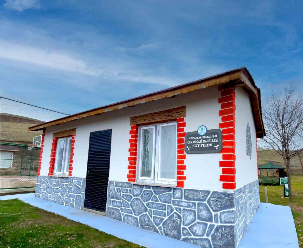 9 mahalleye 9 köy fırını yaptırdı
