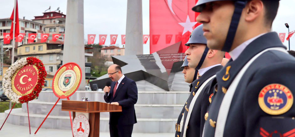 Şehitlerimiz Giresun’da düzenlenen programlarla anıldı