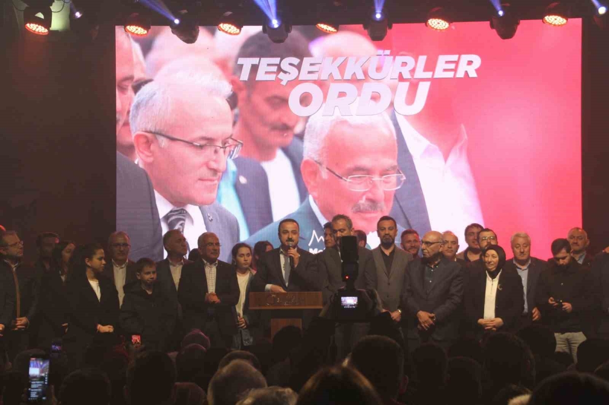 Ordu’da zafer Hilmi Güler’in
