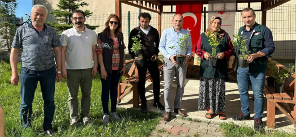 Giresun İl Tarım ve Orman Müdürlüğü DOKAP İşbirliğiyle Fidan Dağıtımı Yaptı