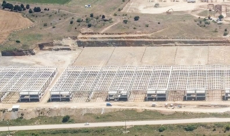 Türkiye’nin en büyük küçük sanayi sitesi havadan görüntülendi
