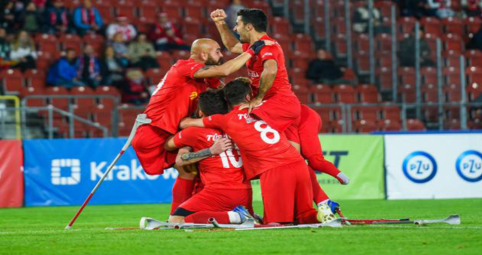 Ampute Futbol Milli Takımı, üst üste ikinci kez şampiyon oldu