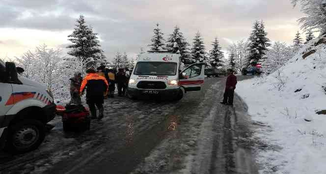 Giresun'da trafik kazası: 3 yaralı
