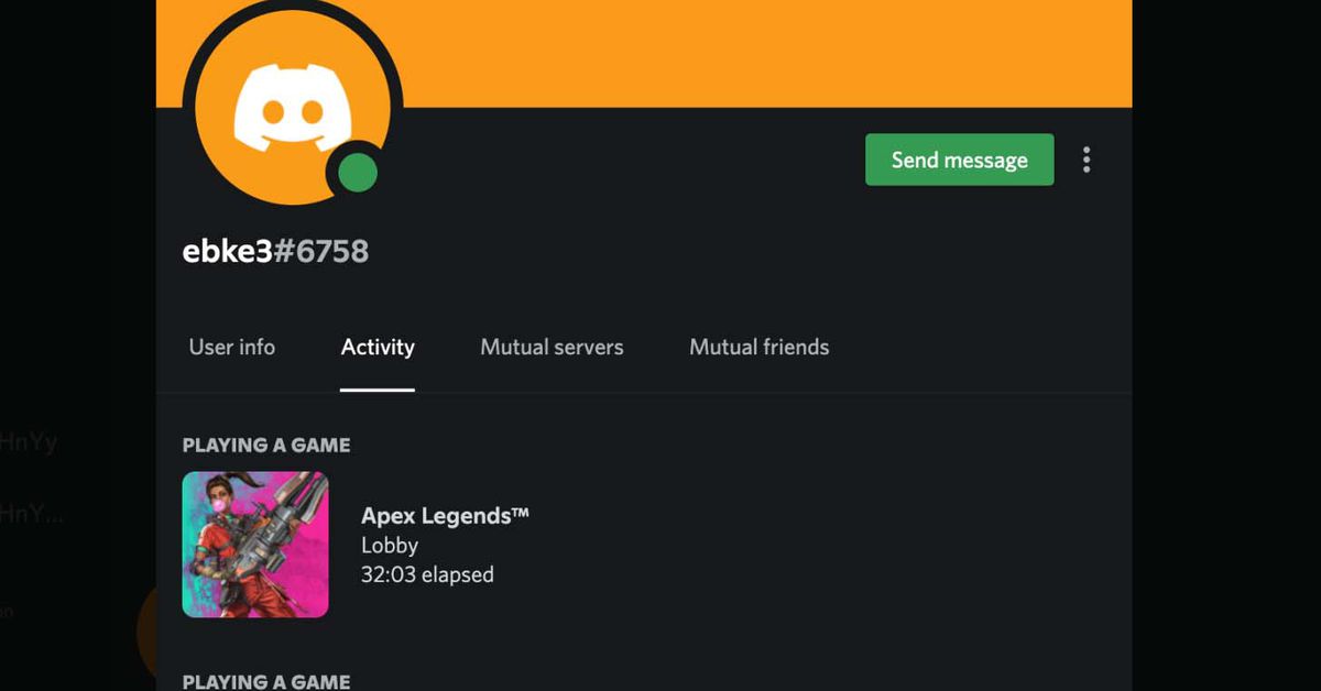 Discord artık EA oyununuz hakkında daha fazla ayrıntı paylaşıyor