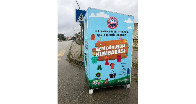 Bulancak'ta eski giysiler geri dönüşümle değerlendirilecek