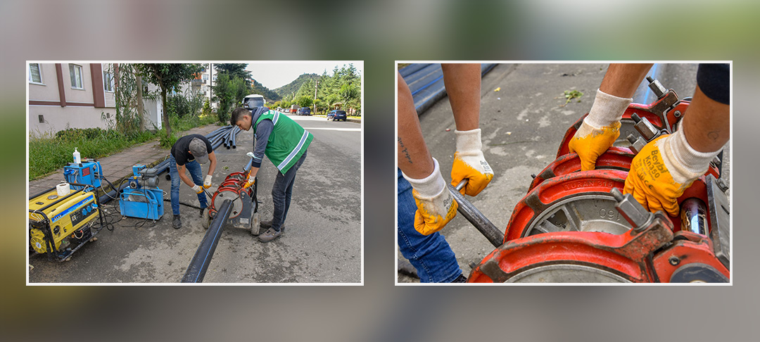 Giresun'da içme suyu yatırımları devam ediyor