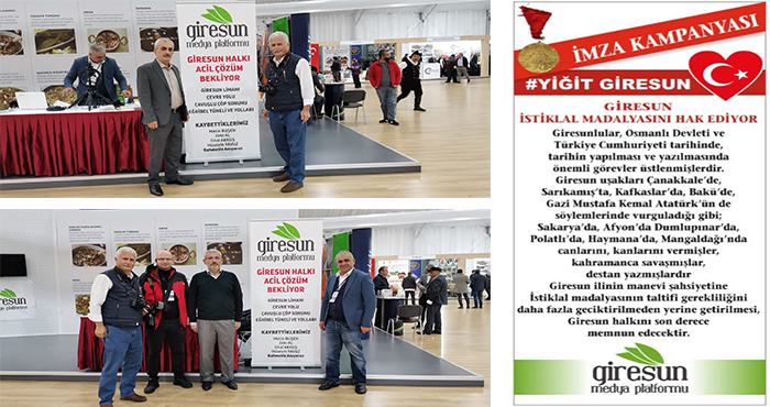 Giresun Medya Platformundan İmza Kampanyası